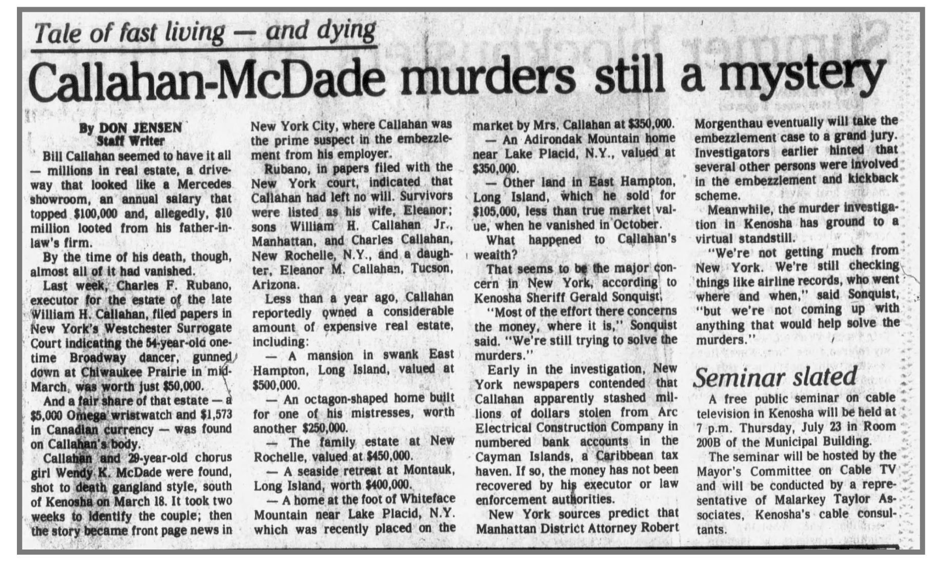 Sunday News (Kenosha, Wisconsin) · 5 Jul 1981, Sun · Page 16